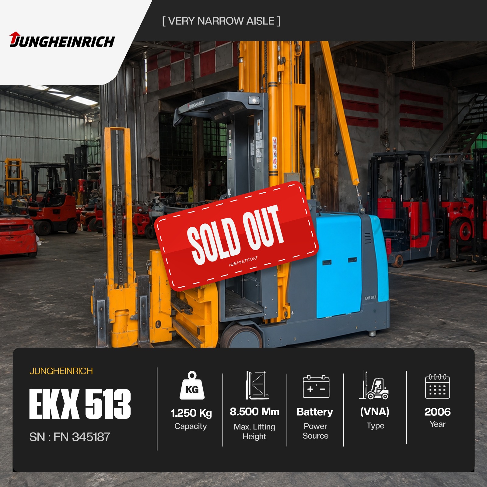 Jungheinrich EKX 513