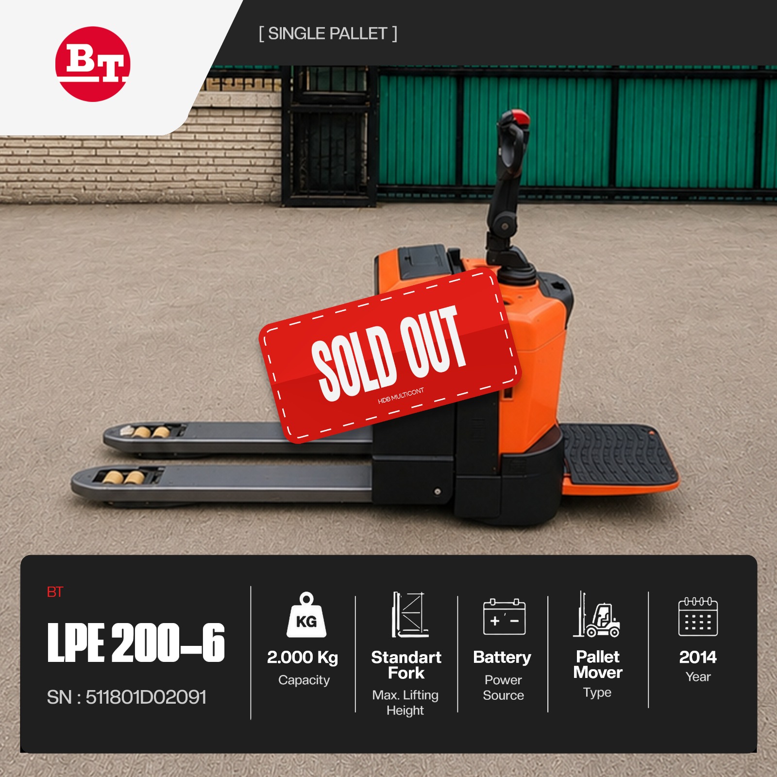 BT LPE 200-6