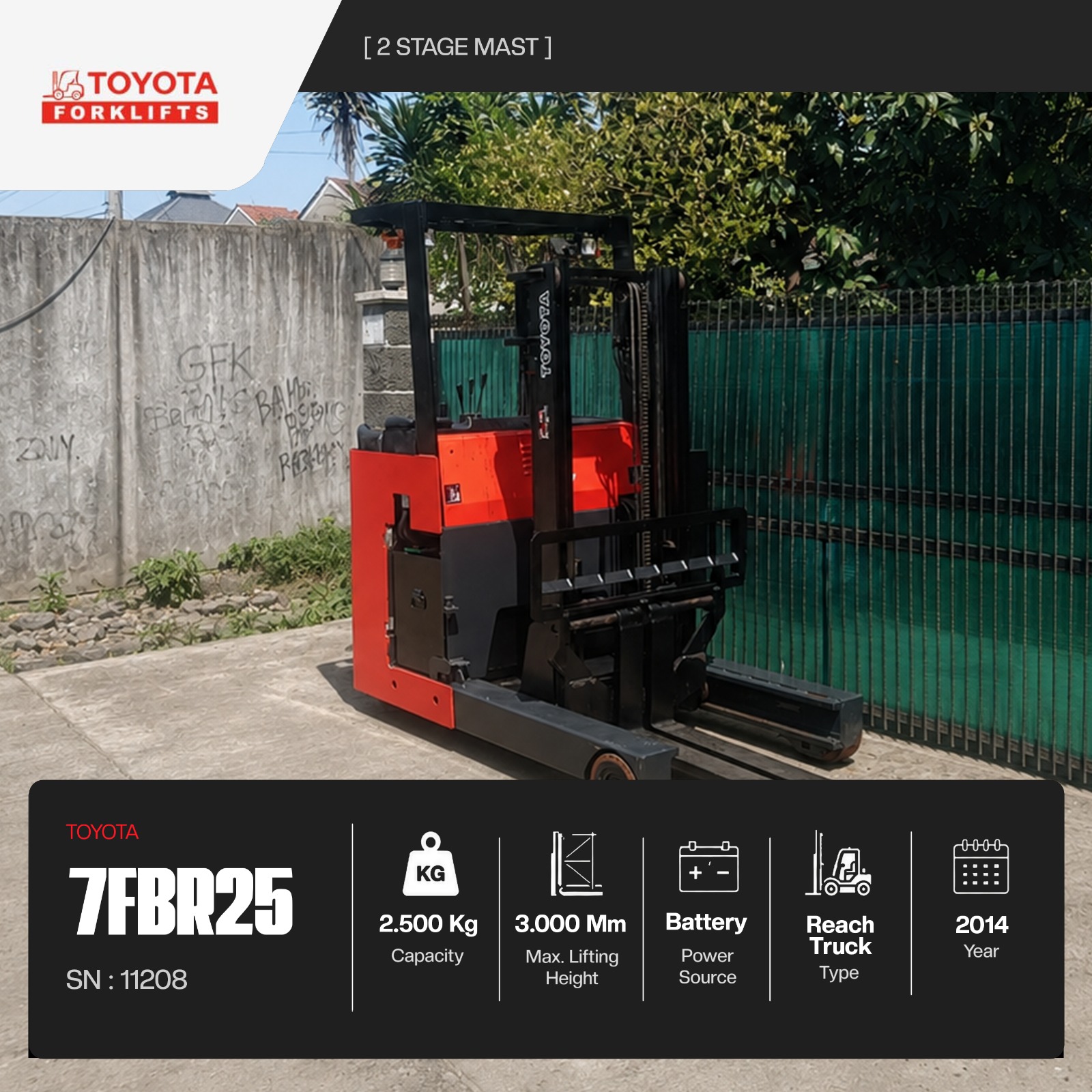 Toyota 7FBR25