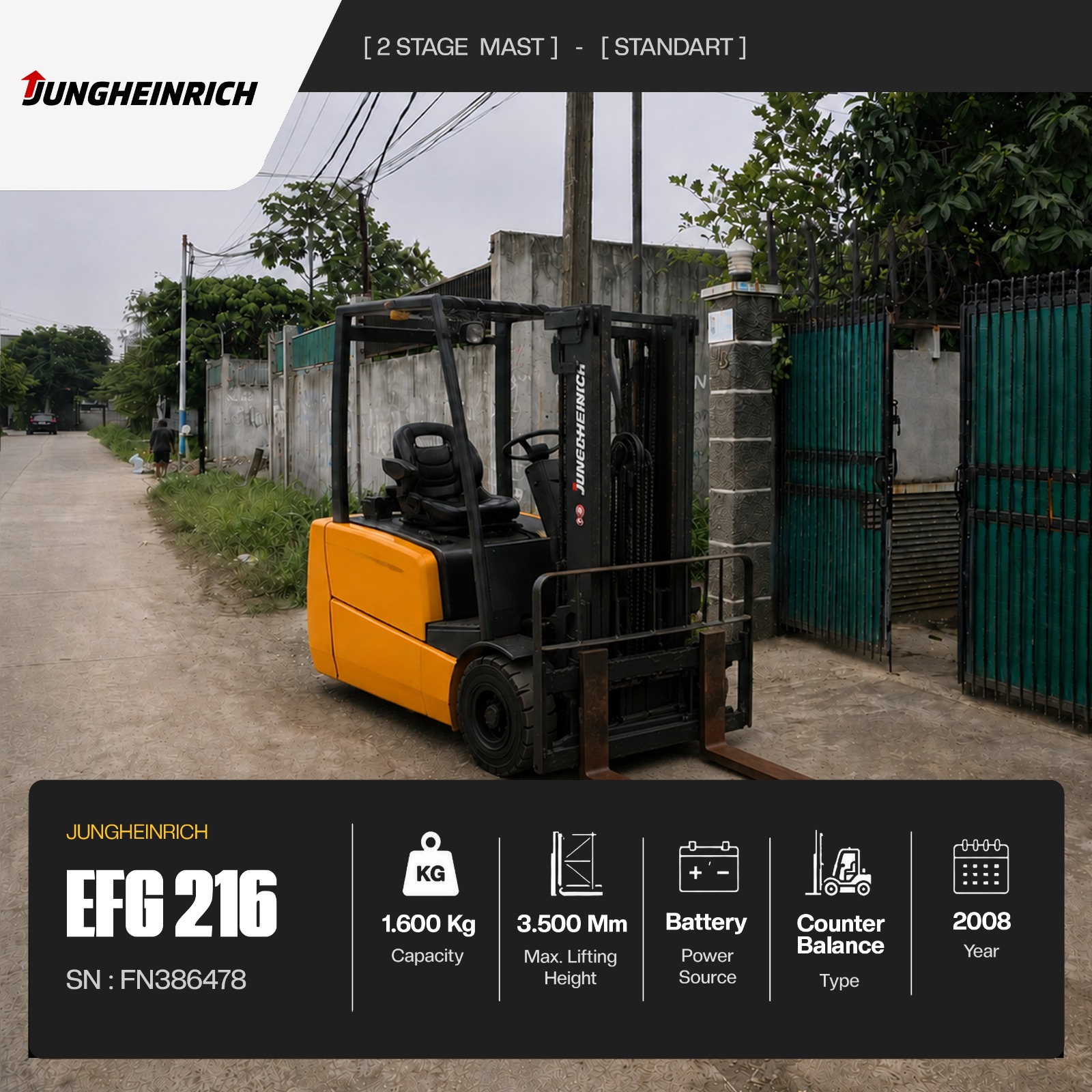 Jungheinrich EFG 216