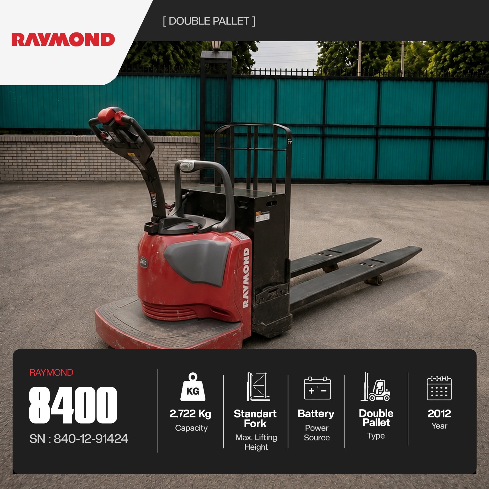 Raymond 8400