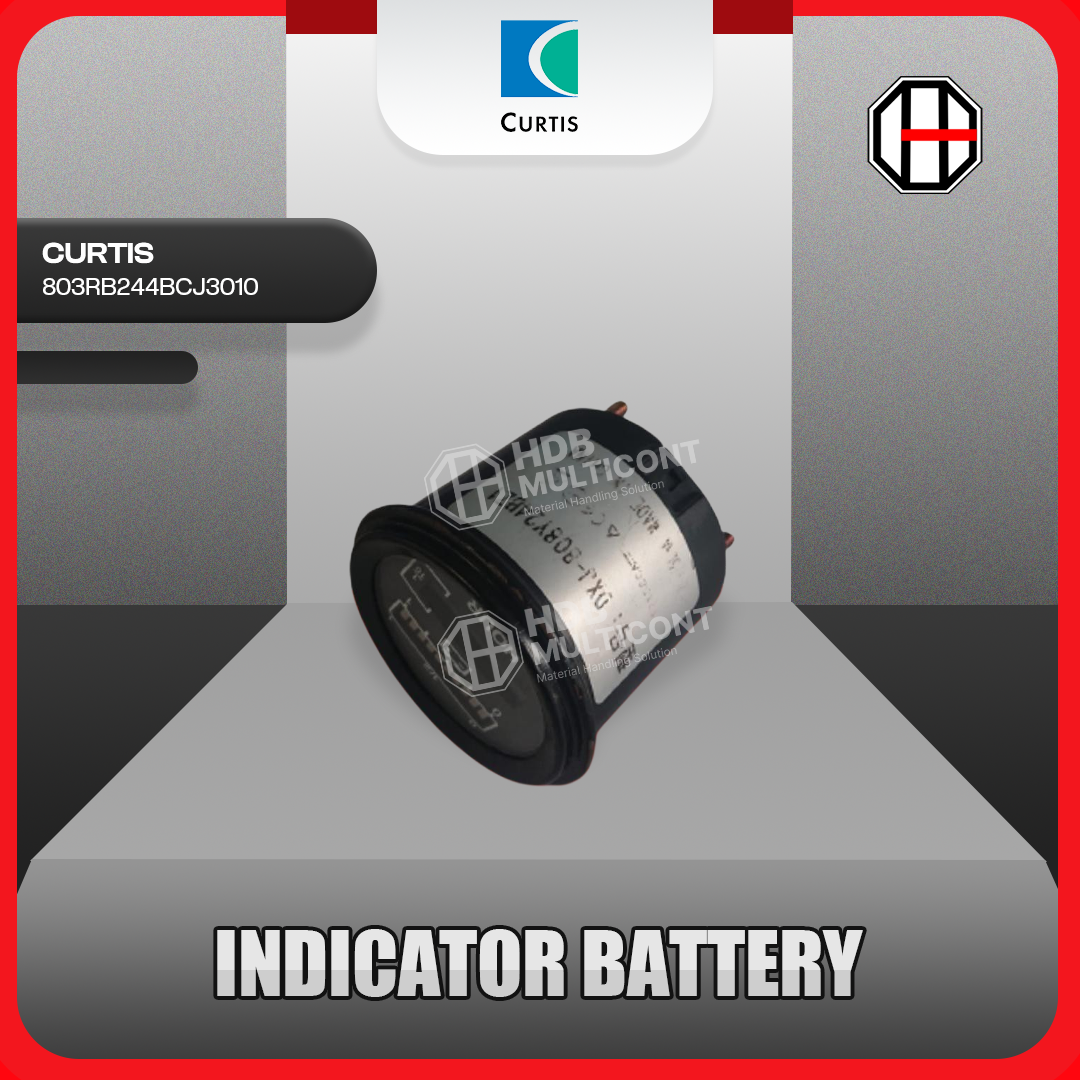 Sparepart Forklift Indicator Battery Curtis PN 803RB244BCJ3010