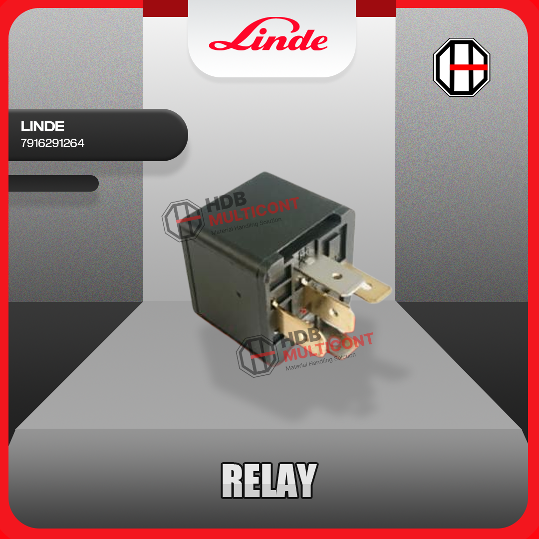 Sparepart Forklift Relay LINDE PN 7916291264