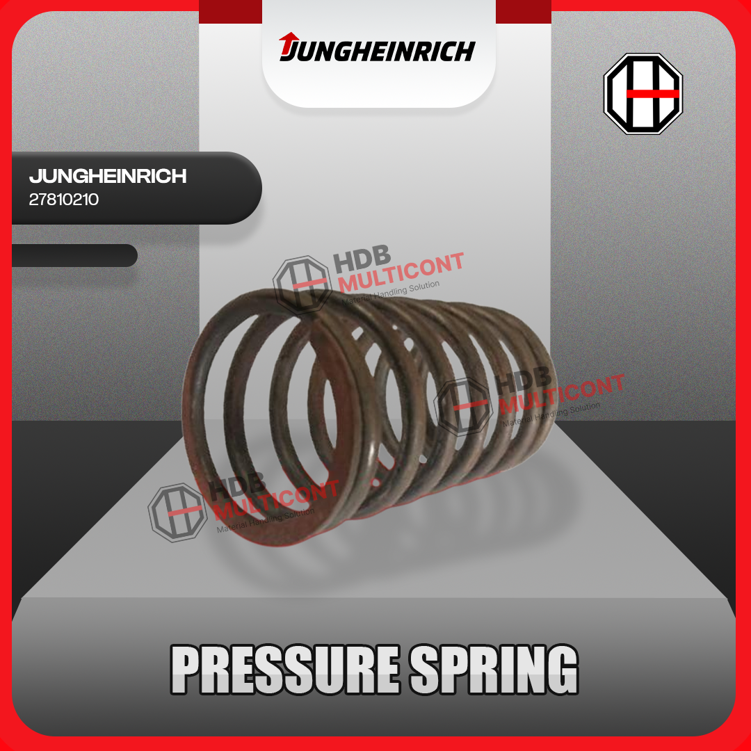 Sparepart Forklift Pressure Spring JUNGHEINRICH PN 27810210