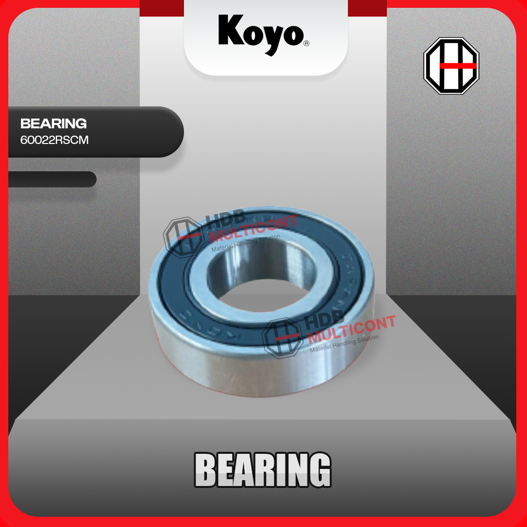 Sparepart Forklift Bearing KOYO 6002 2RSCM