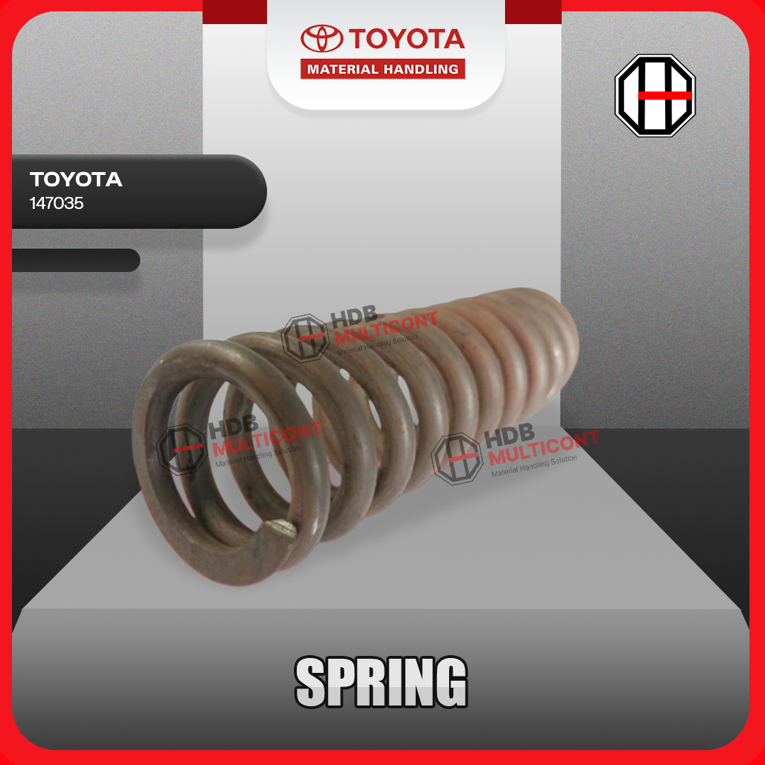 Sparepart Forklift Spring TOYOTA PN 147035