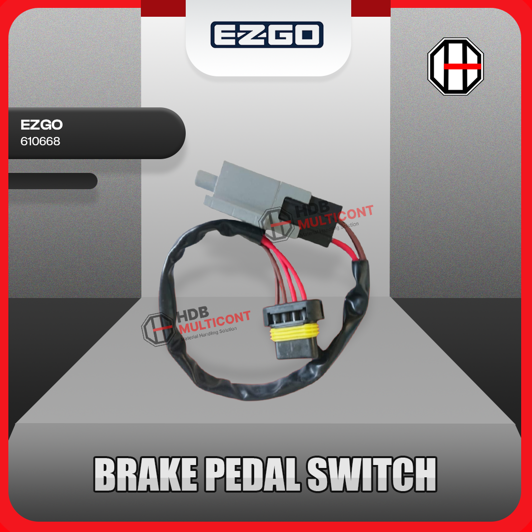 Sparepart Forklift Brake Pedal Switch EZGO PN 610668