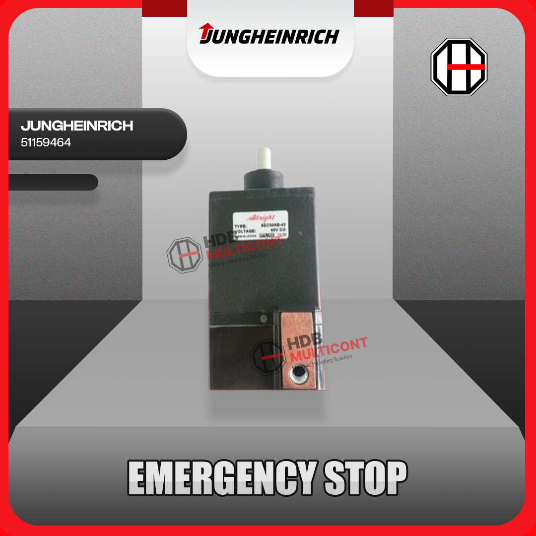 Sparepart Forklift Emergency Stop JUNGHEINRICH PN 51159464