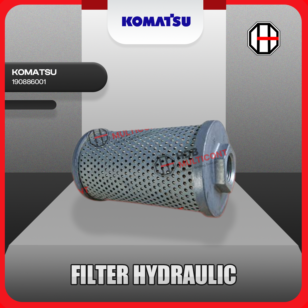 Sparepart Forklift Filter Hydraulic KOMATSU PN 190886001