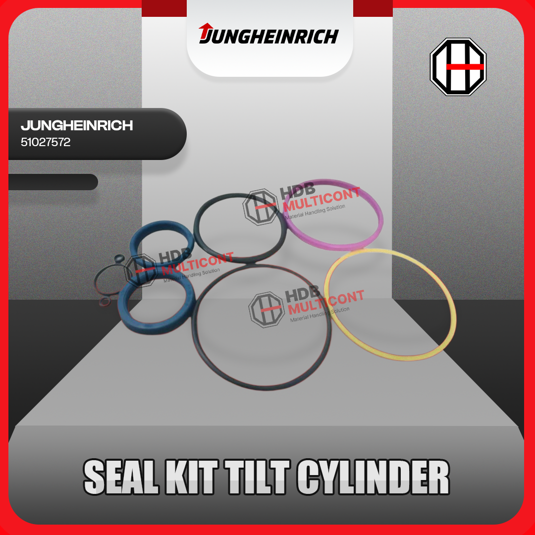 Sparepart Forklift Seal Kit Tilt Cylinder JUNGHEINRICH PN 51027572
