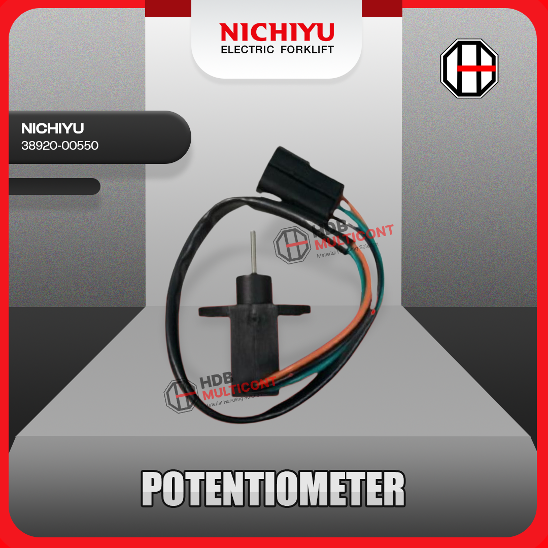 Sparepart Forklift Potentiometer NICHIYU PN 38920-00550