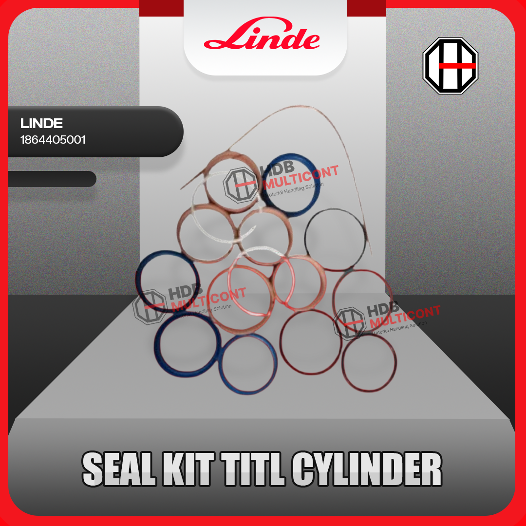Sparepart Forklift Seal Kit Tilt Cylinder LINDE PN 1864405001