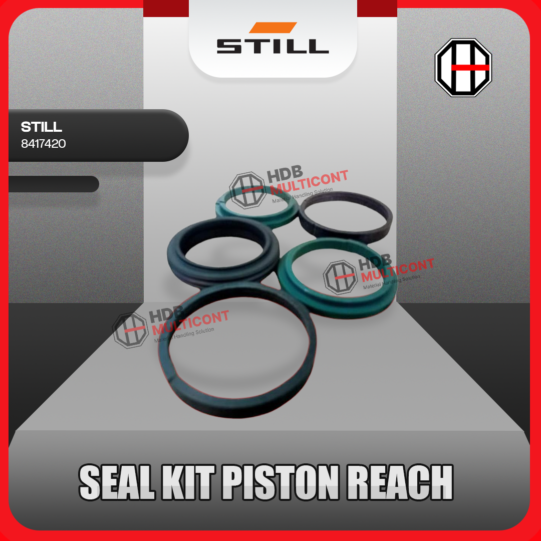 Sparepart Forklift Seal Kit Piston Reach STILL PN 8417420