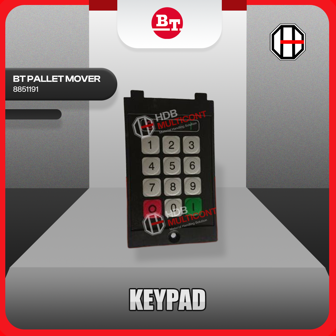 Sparepart Forklift Keypad BT PALLET MOVER PN 8851191