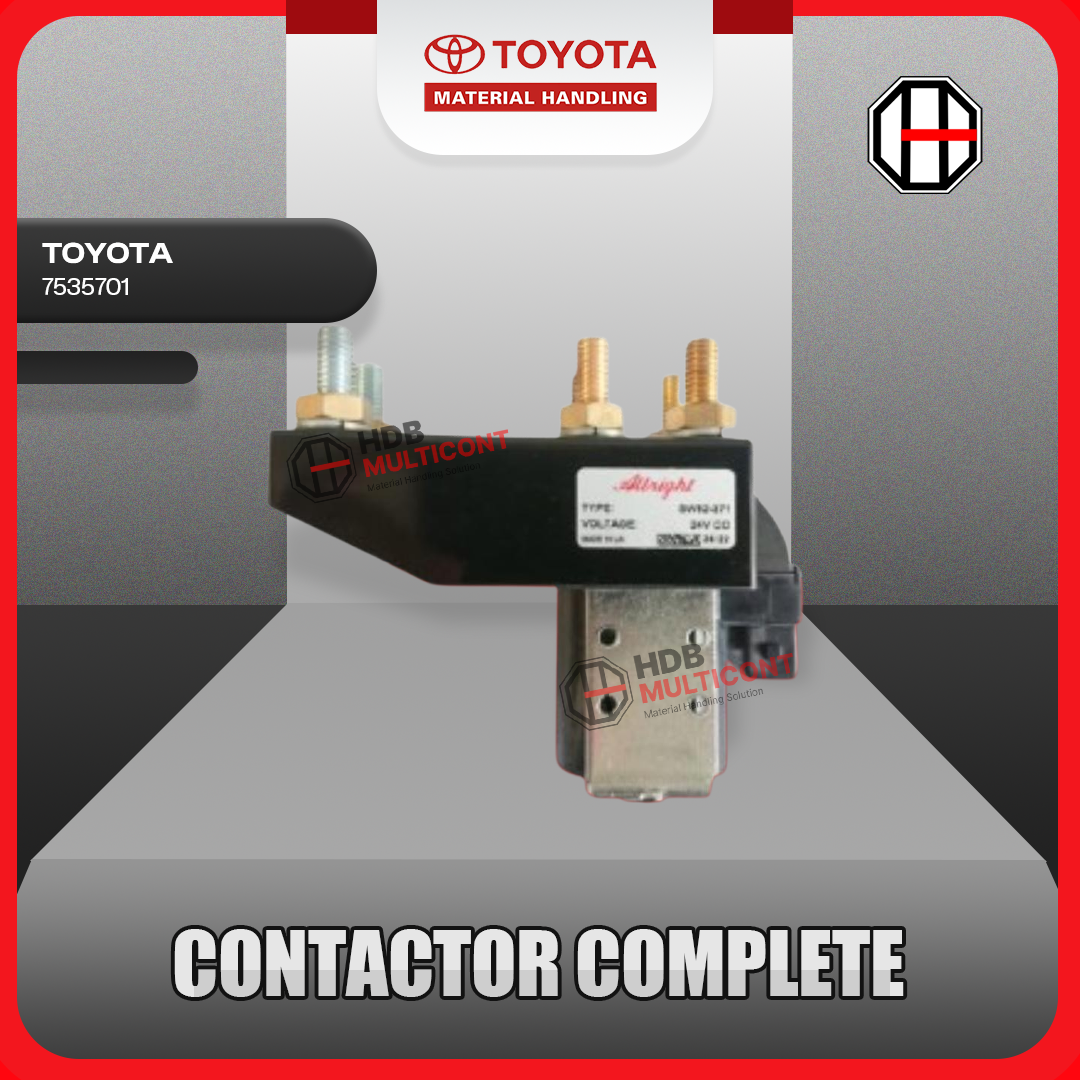 Sparepart Forklift Contactor Complete TOYOTA PN 7535701
