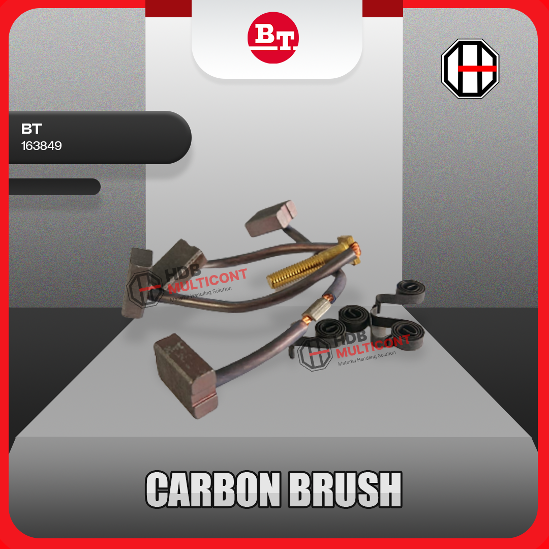 Sparepart Forklift Carbon Brush BT PN 163849 