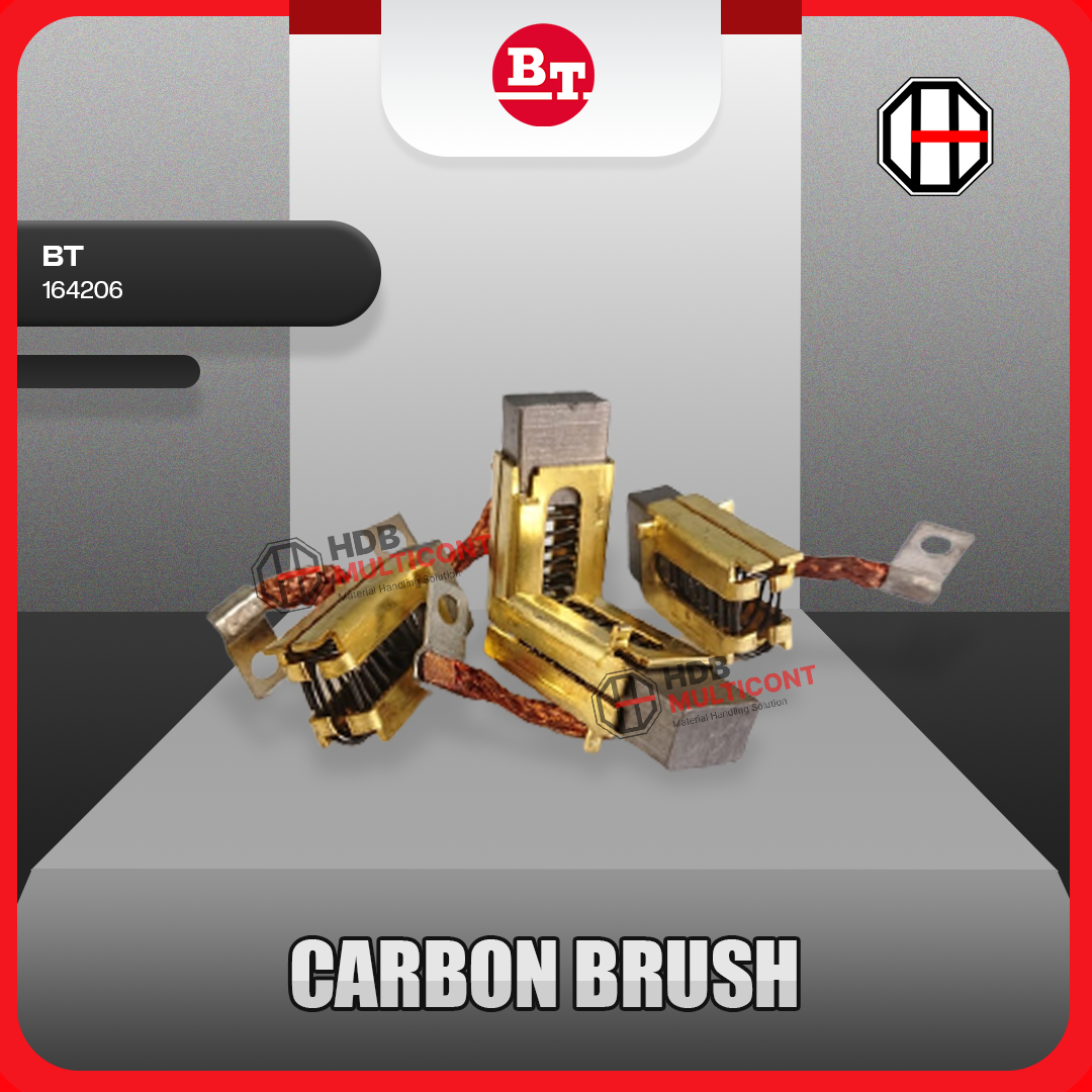 Sparepart Forklift Carbon Brush BT PN 164206 