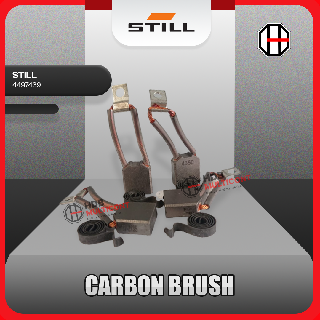 Sparepart Forklift Carbon Brush STILL PN 4497439 