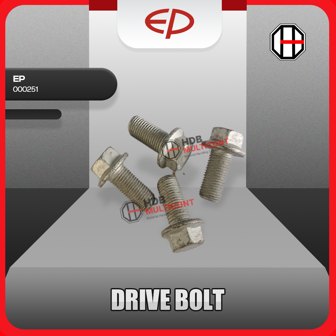 Sparepart Forklift Drive Bolt EP PN 000251