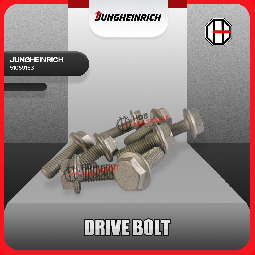 Sparepart Forklift Drive Bolt JUNGHEINRICH PN 51059153